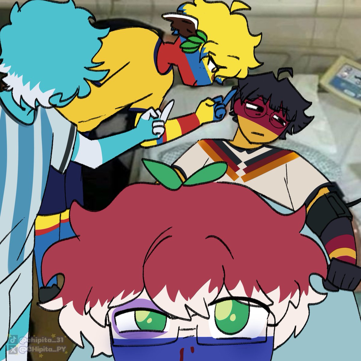 CHipita_Py's tweet photo. #ch #countryhumans #countryhumansalemania #countryhumansparaguay #countryhumansecuador #countryhumansargentina #paraguayvsalemania https://t.co/GHwtpe7Btw