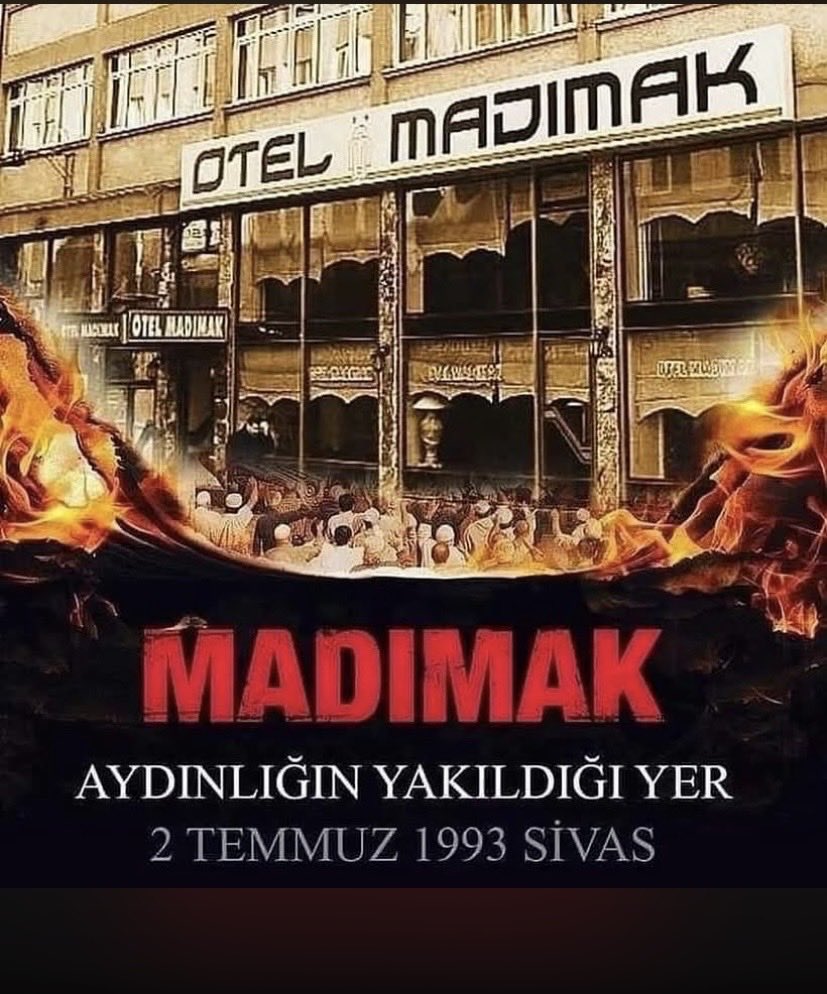 ibrahim_mede's tweet photo. Aydınların yakıldığı yobazların aklandığı yerdir madımak. Unutursak kalbimiz kurusun.   #unutMADIMAKlımda https://t.co/S90H6fGvVw