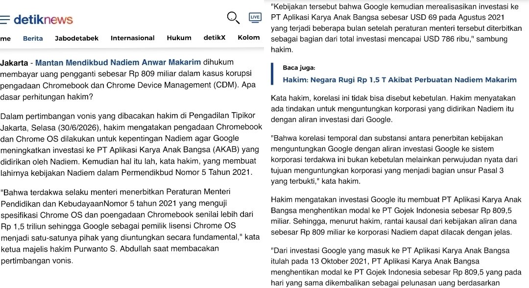 Marimar_Aauw's tweet photo. NM berkuasa, guru &amp; dosen bonyok

Tukin susah, admin ribet isian web aplikasi aneka ragam

Sekarang guru &amp; dosen bonyok adepin pendukungnya 🙄

Permendik 21 mengunci pilihan operating system Chrome OS, lalu ada inves Google ke PT AKAB (punya NM)

Bandingkan dg contoh Permen lain https://t.co/BQPC4GdSMi
