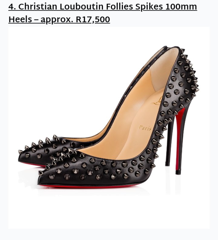 DavidMoG's tweet photo. @chekgeri @PresidencyZA @CyrilRamaphosa She's obviously going to upgrade her heels collection https://t.co/fHsvaGMUye