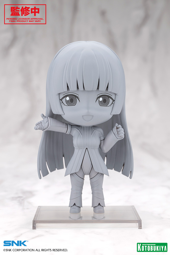 Kotobukiya_EN's tweet photo. Mai Shiranui, Ángel, and Kula Diamond from the fighting game series THE KING OF FIGHTERS join the OSHI WORKS Mini lineup!

OSHI WORKS, a series featuring various titles at an affordable price, now has a mini line!

It's the perfect size to fit in your collection!

#KOF #AX2026 https://t.co/KImSX1LTQX