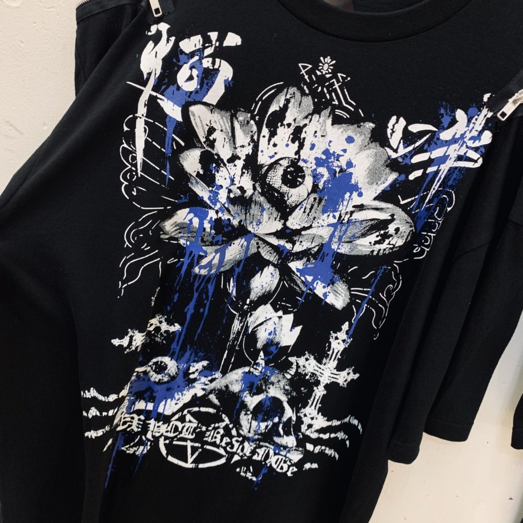 ほ 様 💥おすすめアイテム💥 ☯️鬼蓮 SHOULDER ZIP BIG カットソー☯️ Size