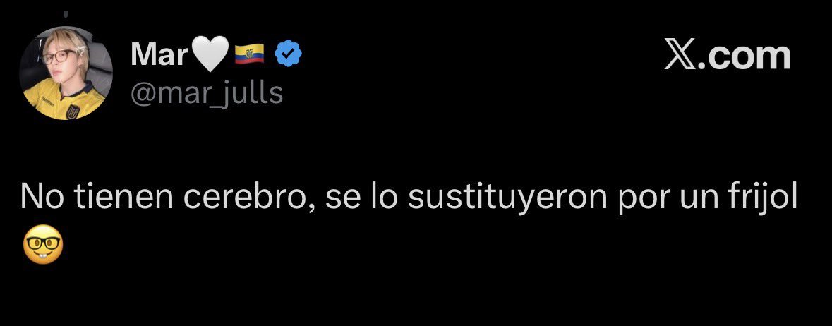 KathMonsivais's tweet photo. @notengoapodos Porque los demás países que vinieron no andaban hablando mamadas como los ecuaperros https://t.co/fvLMFx5STi