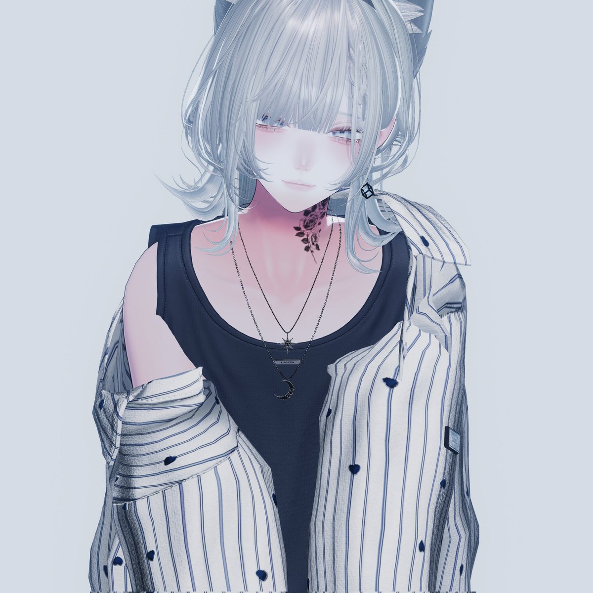 uuuru___'s tweet photo. 🖤🤍
#これを見た人は改変前と改変後を貼れ 
#komano3D https://t.co/26eIAl1awt