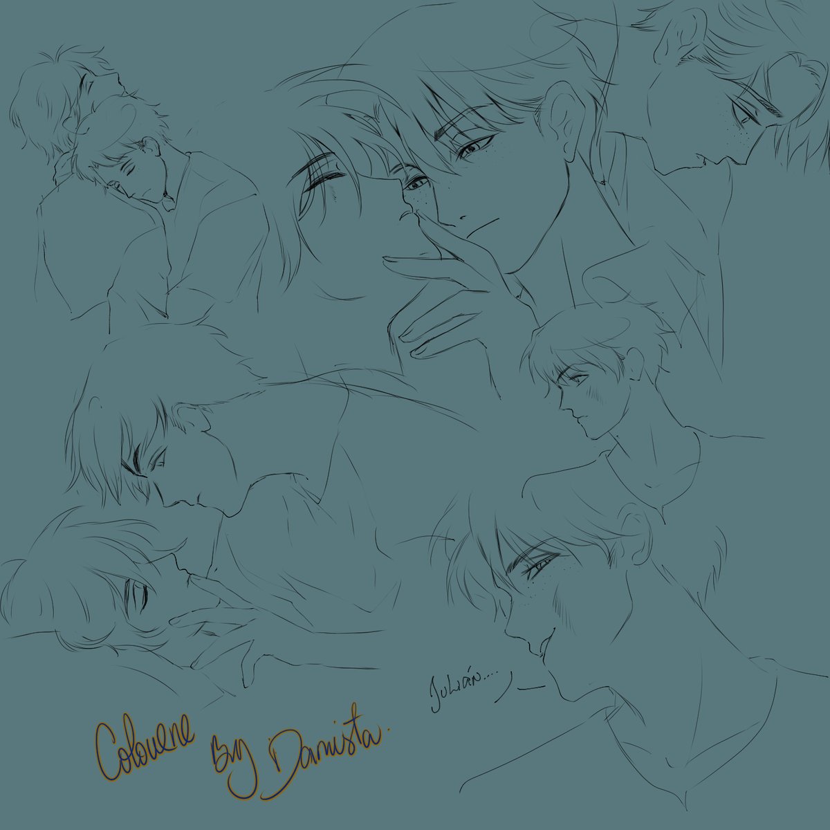 dandalionm's tweet photo. 🇨🇴🇻🇪#Colovene 

Mayormente inspirado en el fic "no te duermas" ah...! Que bonitos recuerdos https://t.co/poXebffMvS