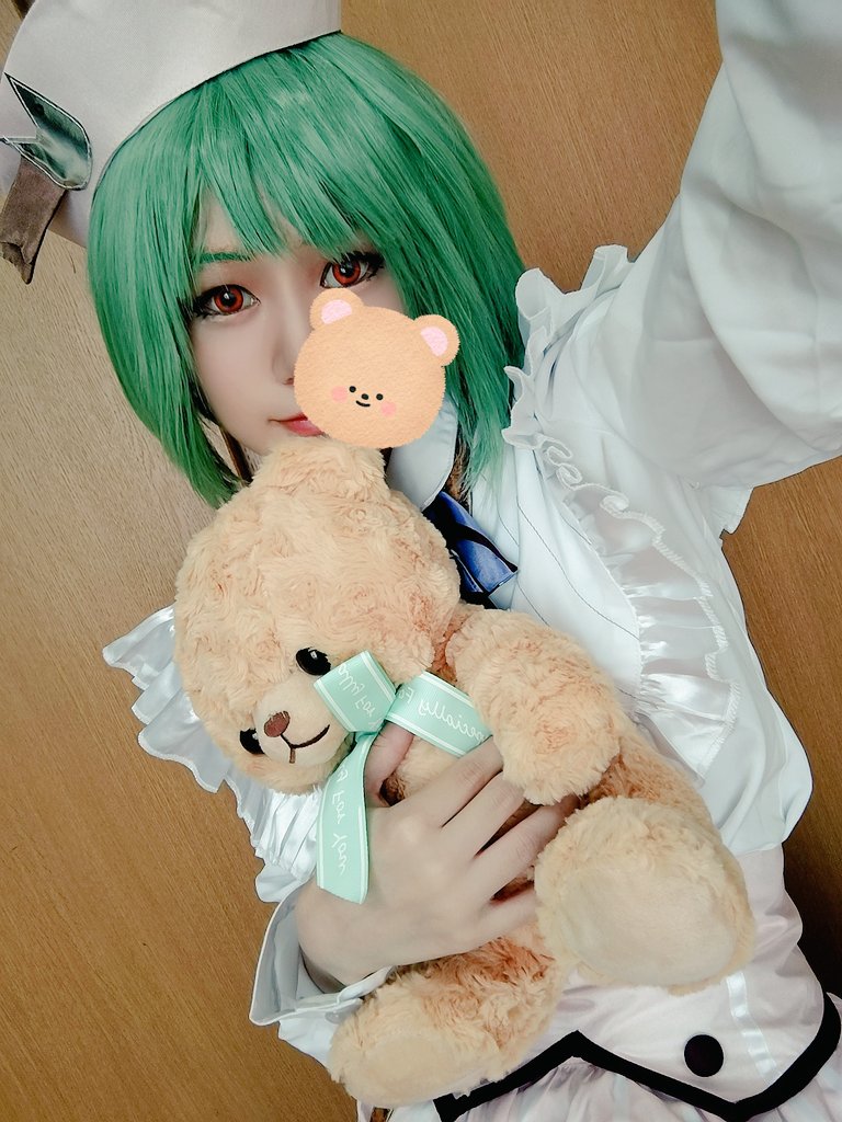 Umiko_93's tweet photo. 【Cosplay/コスプレ】
宅コス！⚠反転⚠
🐻さんと一緒に♡ https://t.co/JOXIlMH8sH