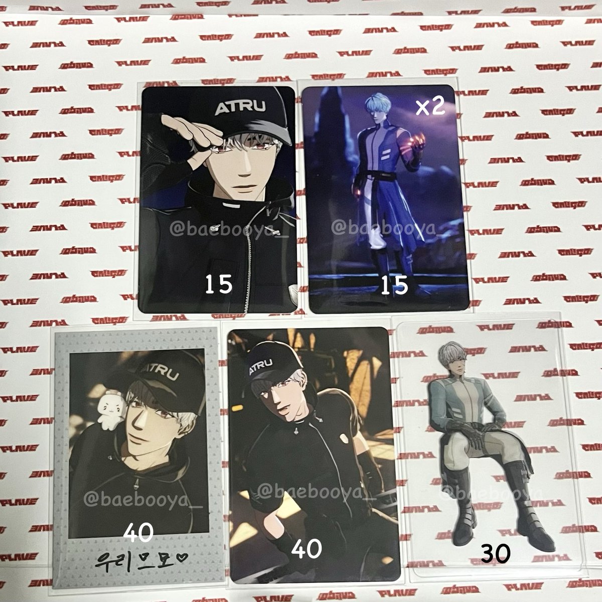 baebooya_'s tweet photo. caligo pt.2 อึนโฮ ❤️

- แยกได้แค่แถวบน

- จับคู่แถวล่าง 1 ใบ + แถวบน 1 ใบ ลด 5฿ นะคะ
📮 eco 35 
#ตลาดนัดplave https://t.co/Y8PvI0Thz9