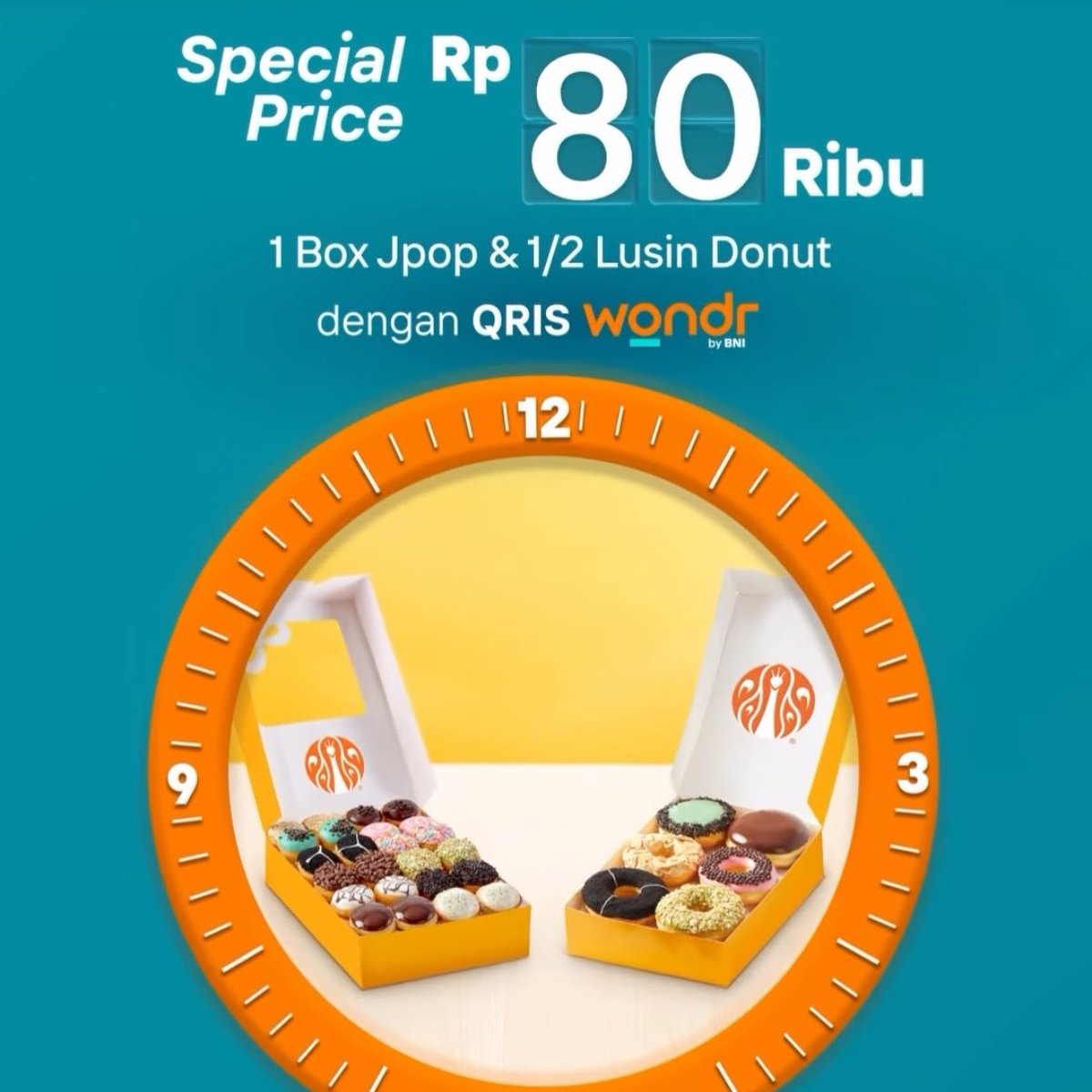 kimmyexp's tweet photo. ni aku rangkumin promo promo hut BNI yg menurutku worthh

Calf 8RB
Fore coffee 8RB
Roti O 2pcs 8RB
Yoshinoya beef bowl 28RB
beards papa creampuff 2pcs 18RB
Chikuro large 18RB 
JCO 80RB 
Mako diskon 80RB 
dll, snk & kuota ku post di reply

📍semua payment pake QRIS wondr by BNI (wajib minta edc BNI)
🗓️start 4 Juli (tgl mulai beda beda tiap brand)