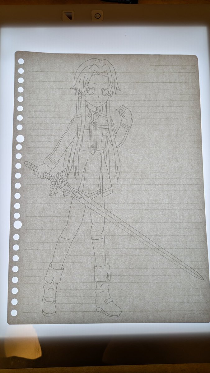 SAO_Art_Online's tweet photo. #ティーゼ #ティーゼ誕生祭 #ティーゼ誕生祭2026 #SAO #ソードアート・オンライン #sao_anime #SAOAL #アリリコ #SAOLR #ラスリコ
ティーゼHappybirthday!!㊗️🎉🎊
ラフだけだけど初等練士服ティーゼと青薔薇の剣。
ティーゼがユージオの意思を継いで整合騎士として活躍してるこれからが楽しみ✨ https://t.co/uJ1ybsCkBR