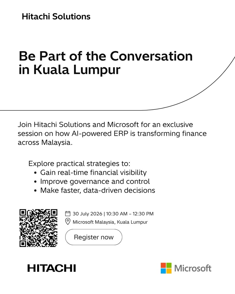 Hitachi Solutions Asia Pacific (@HitachiSolAPAC) / Posts / X