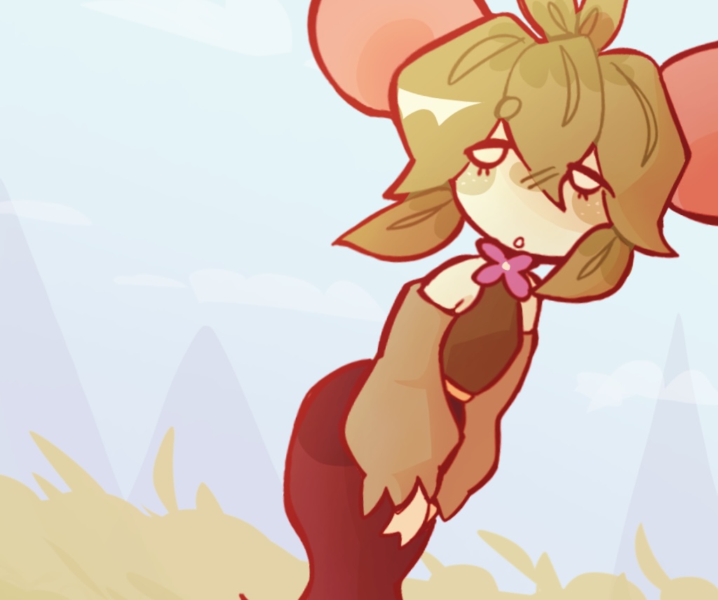 kamkamhammy's tweet photo. artfight attacks 4 jollyfox and _sp4cebunny_  Okay I’m . Going to sleep now https://t.co/1jEJYsIOAq