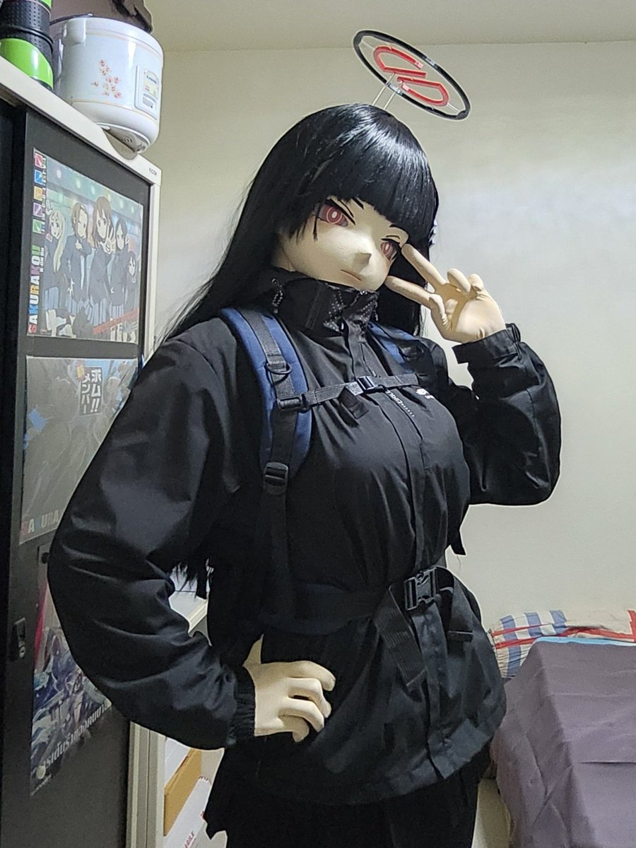 kiguru_zero's tweet photo. ⚫️⚪️🔴 
Rio (Camp?)

#kigurumi
#着ぐるみ
#BlueArchive https://t.co/vOzXiexRhu