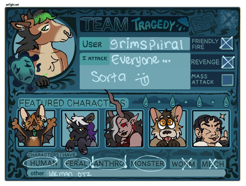 grimspiiral's tweet photo. MY FIRST ARTFIGHT ATTACK.... YYAAAAYYYY https://t.co/L72iMm9rqu
