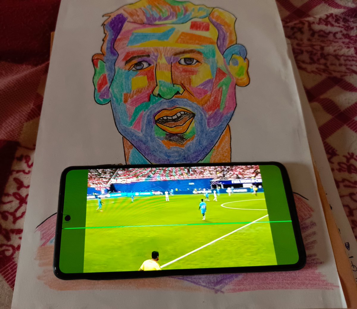 RAHULsketchSHOP's tweet photo. @Hisense_IND I am artist so I support in my way.
#3AMClub #FIFAmerchandise #HisenseTV
#HisenseIndia #FIFAWorldCup26 #OwnTheMoment https://t.co/bPrB51WV9A