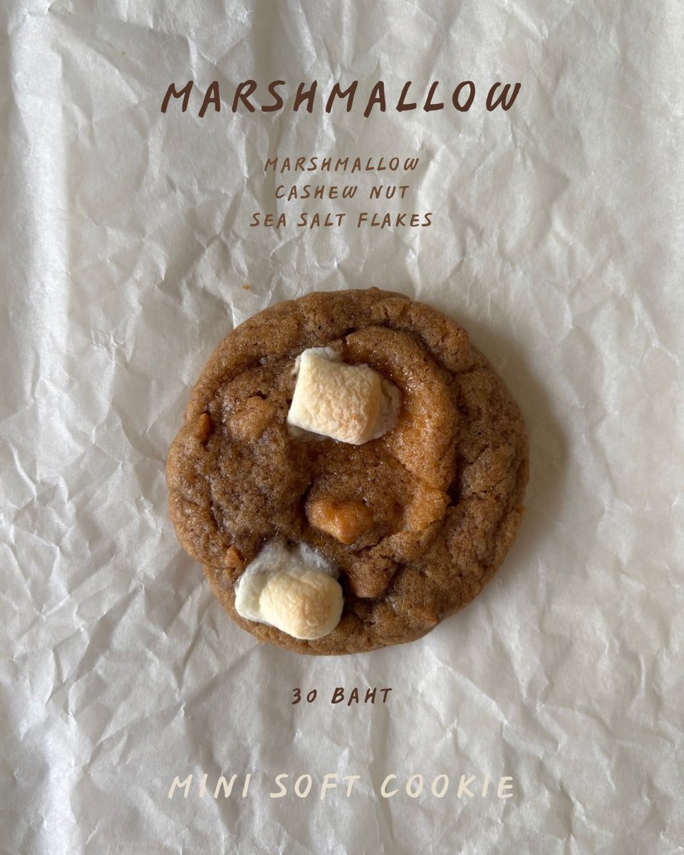 kombini_bakery's tweet photo. เปิดตัวใหม่สำหรับ mini soft cookies ขนาดใหม่แต่ความอร่อยเท่าเดิมม ออกแบบมาสำหรับคนที่อยากกินขนม แต่อยากกินชิ้นเล็กพอดีคำ มาพร้อมราคาสุดน่ารักกก แถมยังมีโปรโมชั่น 3ชิ้น 100 (เฉพาะราคา 35 บาท) 

#คุกกี้ #ชุมชนขนมหวาน #ขนมโฮมเมด #ขนมพร้อมส่ง @aroii #อร่อยบอกต่อ #softcookies https://t.co/8w5iz1m6OL