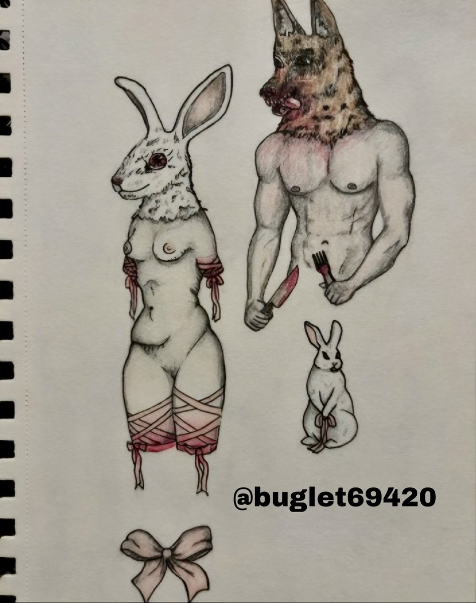 buglet69420's tweet photo. we devour what we were never offered freely

₊˚⊹♡ tags: nsfw gore art colored pencil drawing and uhhh yeah https://t.co/Rjgp5xMncS