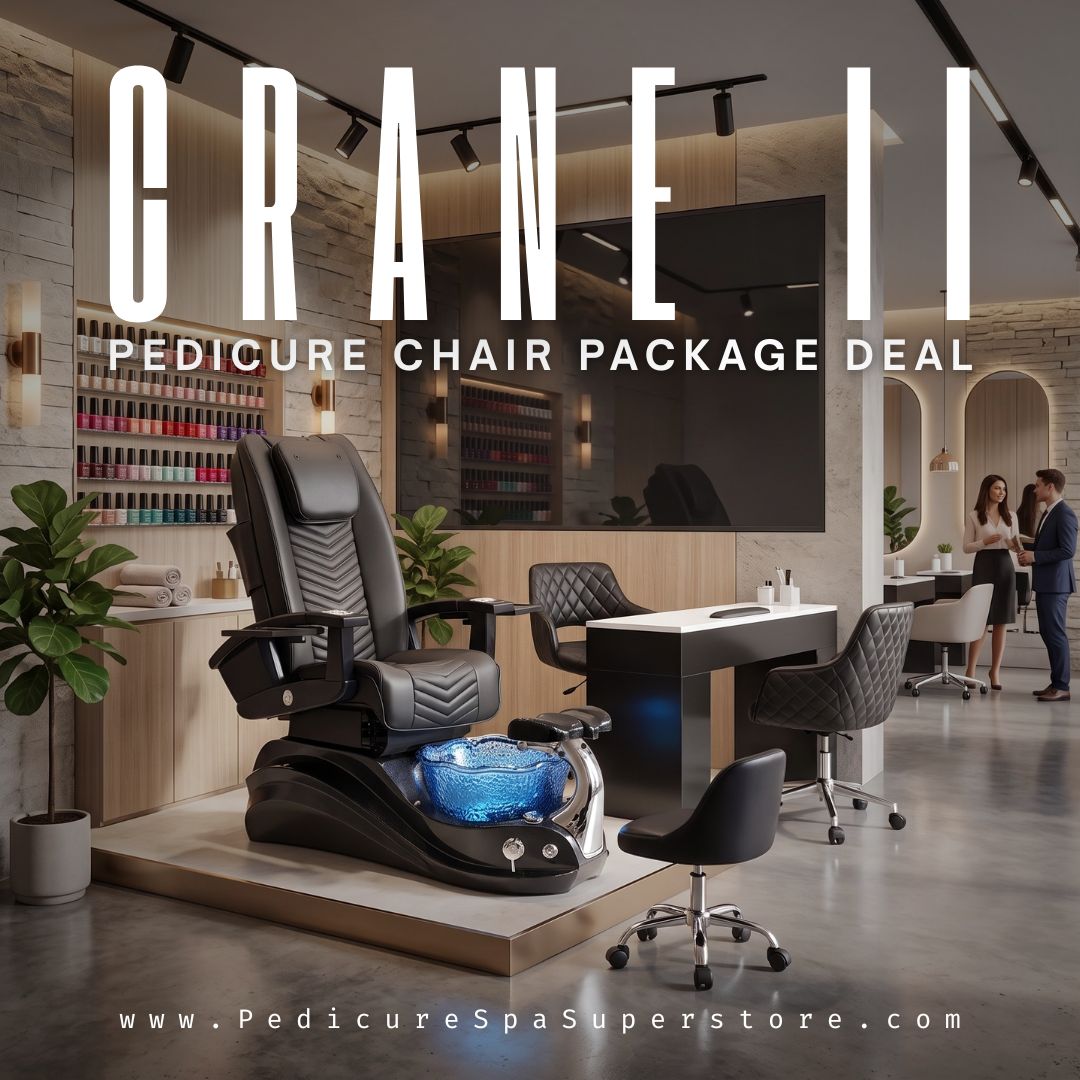 PediSpaStore's tweet photo. Crane II Pedicure Chair Package Deal on is a lifesaver for owners.
head over to PedicureSpaSuperstore to customize your colors and lock in your layout.
🛒 https://t.co/GkN6HTXD4F

#SalonOwner #SalonOwners #PedicureChair #PediChair #SalonEquipment #NailFurniture #SalonRenovation https://t.co/DCFXTzb9kg