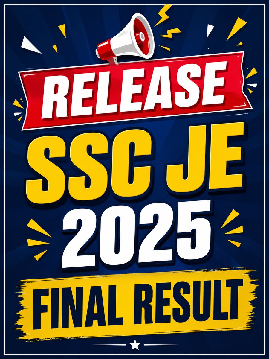 Bhaskar08bk's tweet photo. Dear SSC plz Declared SSC JE Result 2025
@SSC_GoI
@Wangchuk66
#SSCJEMAINS2025RESULT
#RESULTSSCJE2025 https://t.co/qo6sLHErK6