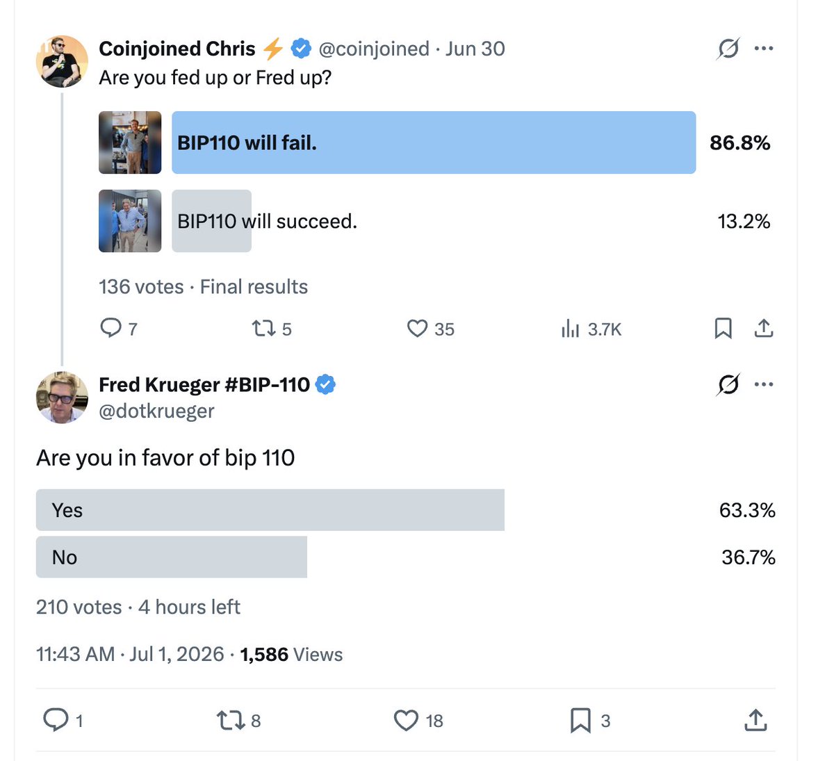 Fred Krueger #BIP-110 tweet media