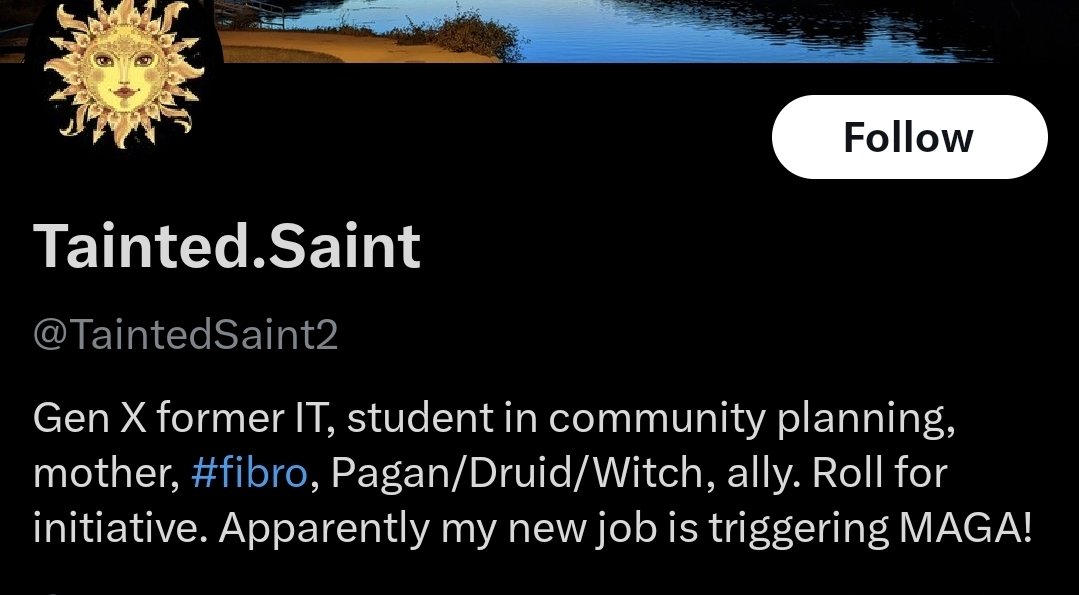 Dave6076's tweet photo. @TaintedSaint2 @Publius215 @LukeEpplin Flat out liar.  Claims to be a "pagan witch" so not surprising.
Are you proud to be siding with witches, democrats? https://t.co/WeGbGeo3b5