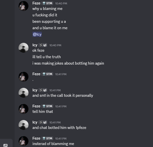 awl_scratch's tweet photo. Whoopty Doo! @IcyEffects is now a verified LOSER!!!!

Confirmed botted @/codyyasx on multiple occasions even after he got banned for getting botted. Images with evidence in the thread below https://t.co/TFZQRj8I43