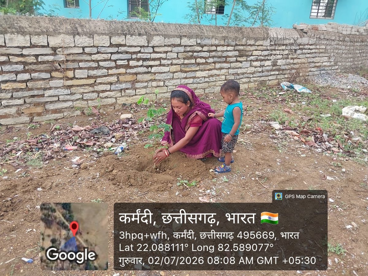 cgcboa's tweet photo. #Mother is Nurturing Mother #Nature.

#PlantATreeFor5DaysBanking 
#5DaysBanking 
#ClimateChange
#ClimateAction 
#SHG 
#GoGreen
#VanMahotsav
#HariyaliChhattisgarh 
@AIBOAOFFICIAL https://t.co/aCn5ydOwI1