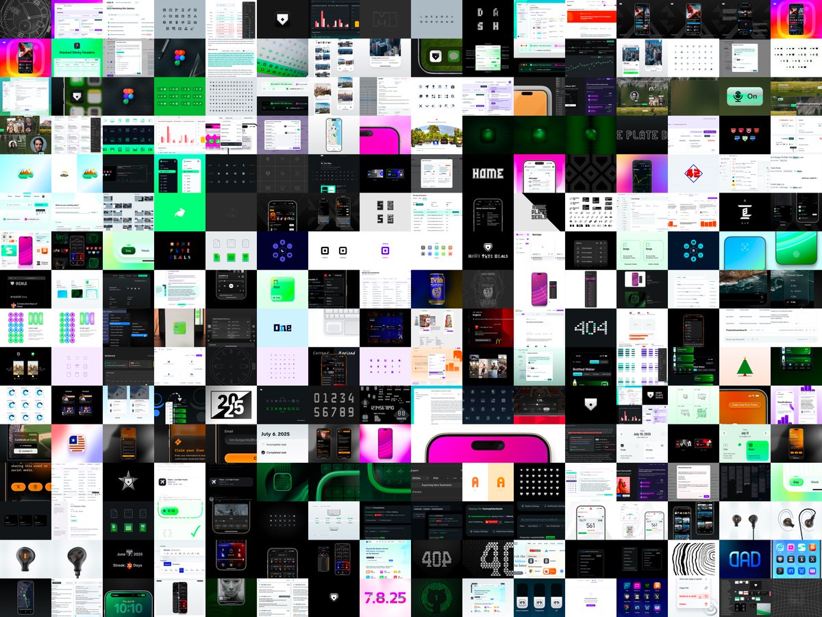 maxburnside's tweet photo. After 1.5 years of daily posts, I'm going to post a little less frequently.

It's been a nice challenge that I posed for myself, but isn't as fulfilling as of late.

Here's a very small segment (256 images) of the 547 consecutive days of content. https://t.co/Jwnm0Ny3pF