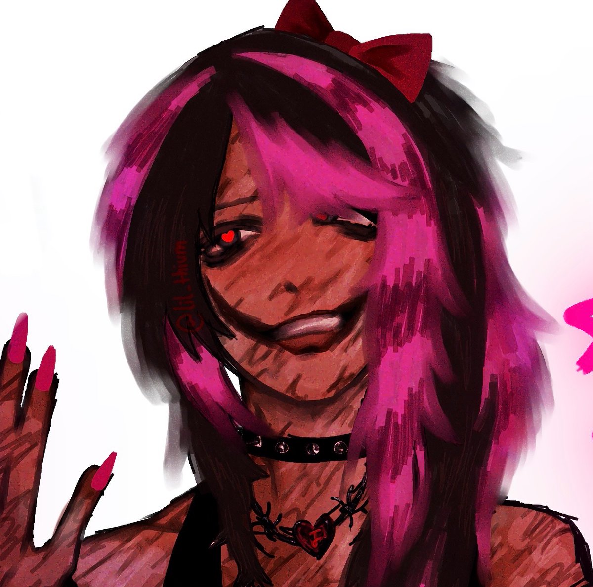 lil_thium's tweet photo. NINA THE KILLER
I changed her a bit. I think she looks good :3
I also attempted a new art style (finally). I like it a lot, even though I think that with my usual art style her features would change a lot.
#ninathekiller #creepypastas #creepypastastwt #crptwt https://t.co/zS07GRIlpY