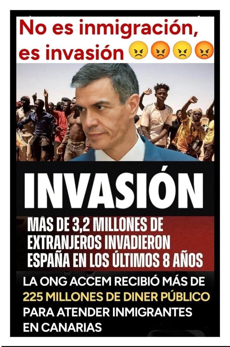 1905Civil's tweet photo. A este tío le importa España un pepino, venga quién venga y haga el daño que haga, seguir en la Moncloa es su objetivo, por qué será?????💚🇪🇸💚😡😡😡 https://t.co/HFAoPbpBcm
