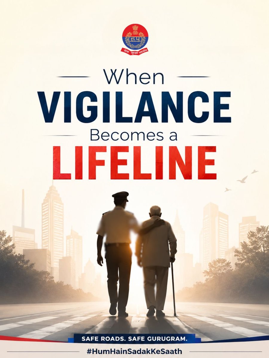 TrafficGGM's tweet photo. When vigilance becomes a lifeline. 🙏
On 01 Jul, Traffic Insp. Mahabir spotted an elderly man wandering alone:
· Turned out to be a missing person, FIR filed
· Station and family contacted
· Safely reunited
Duty beyond the roads.
#BeyondTheRoads #HumHainSadakKeSaath https://t.co/X5XrCskkkO