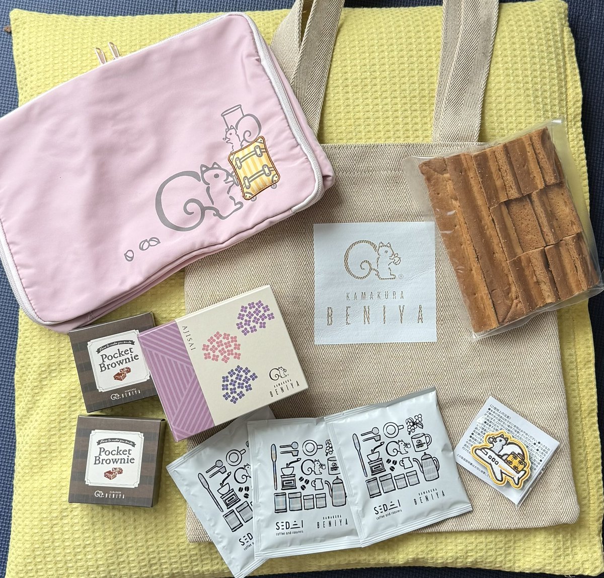 鎌倉紅谷さんの、夏の福袋2026届きました。バックや小物が可愛すぎるー 