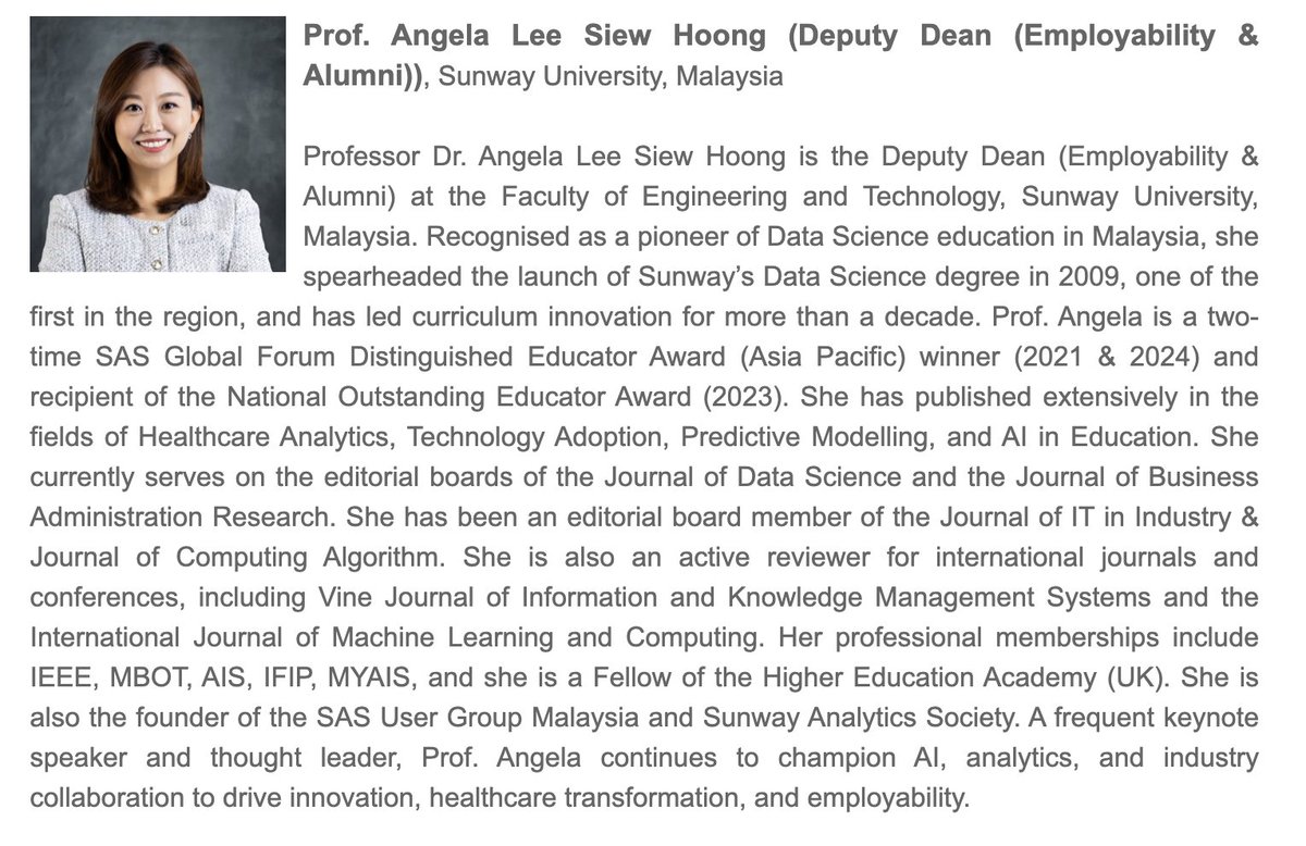 Ai4Pep's tweet photo. AI4PEP Malaysia at ICACTE 2026!

The AI4PEP Malaysia hub at Sunway University will support Special Session 4 on AI for Public &amp; Community Health, chaired by Prof.  Siew Hoong.

📍 Hangzhou, China
📅 Aug. 21–23, 2026
Learn more: https://t.co/UNhh2GJTqN

#ICACTE2026 #AIForHealth https://t.co/WBAsbwBua6