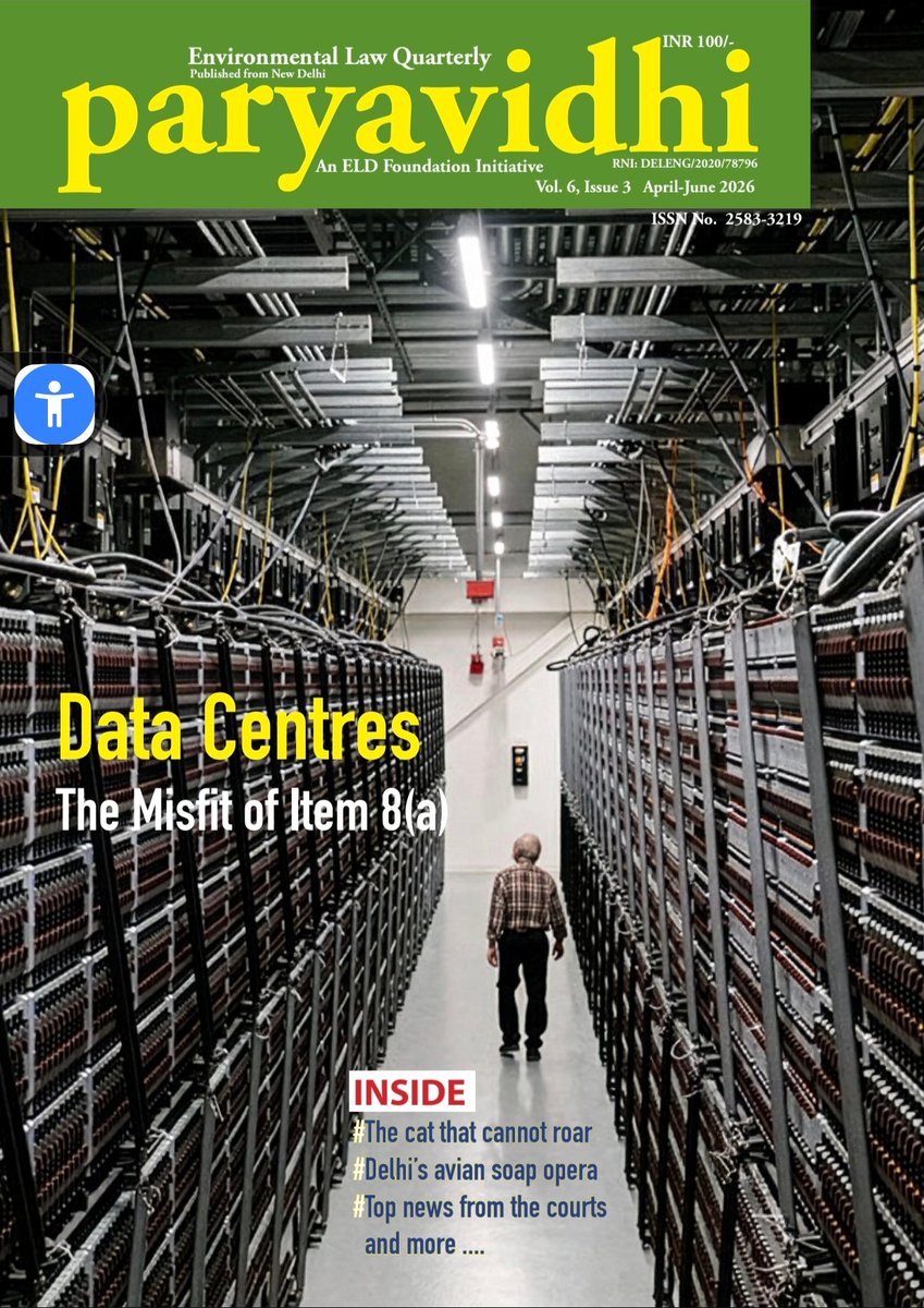ELDFINDIA's tweet photo. Just out for our subscribers.  30th issue 
#law #environment #Data https://t.co/jRB3EMmbzO