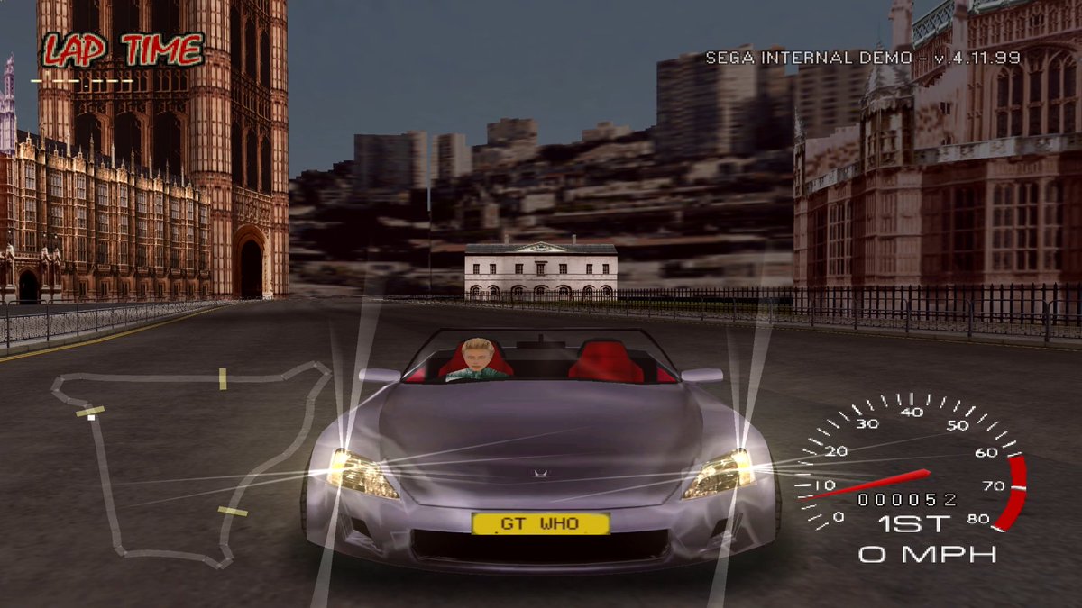 snyboyza's tweet photo. Honda S2000 in Metropolis Street Racer (Sega Internal Demo) (Nov 10, 1999 prototype) https://t.co/PvGePABmCa