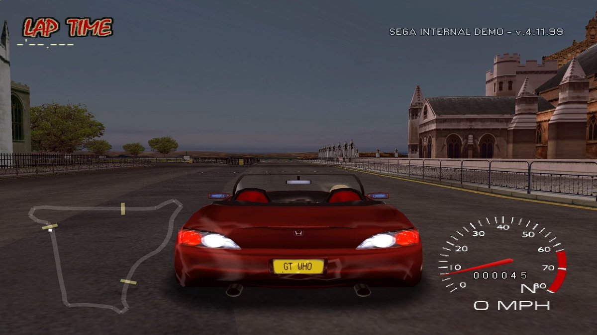 snyboyza's tweet photo. Honda S2000 in Metropolis Street Racer (Sega Internal Demo) (Nov 10, 1999 prototype) https://t.co/PvGePABmCa