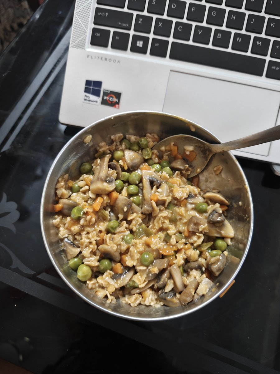 Meesala69's tweet photo. From biryanis to quick oats 😫 
(no i dont have hemorrhoids) https://t.co/Ol9Q8I4V54