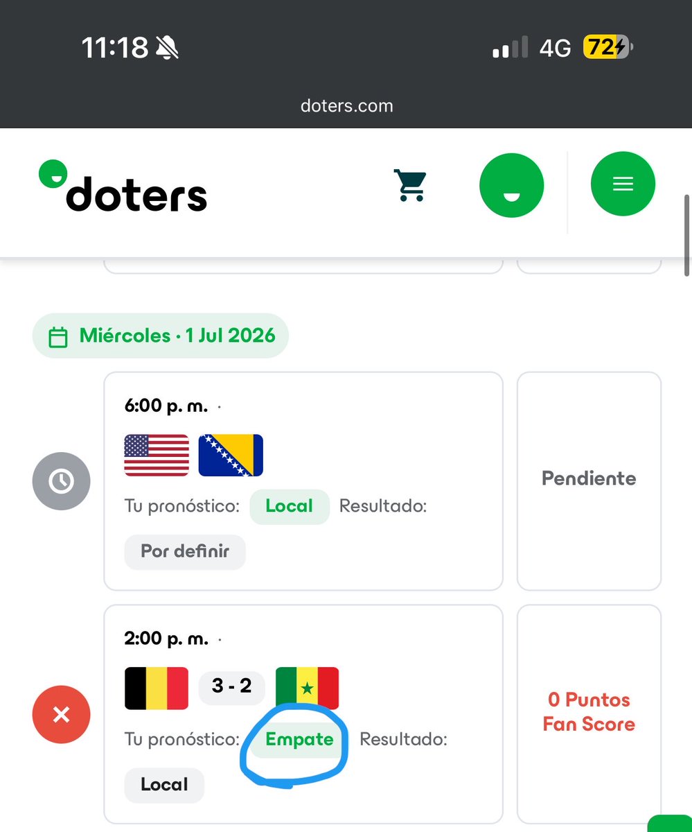 CubeDiRubik's tweet photo. ¿Qué pasó ahí @PuntosDoters? https://t.co/4IGjbqZsnC