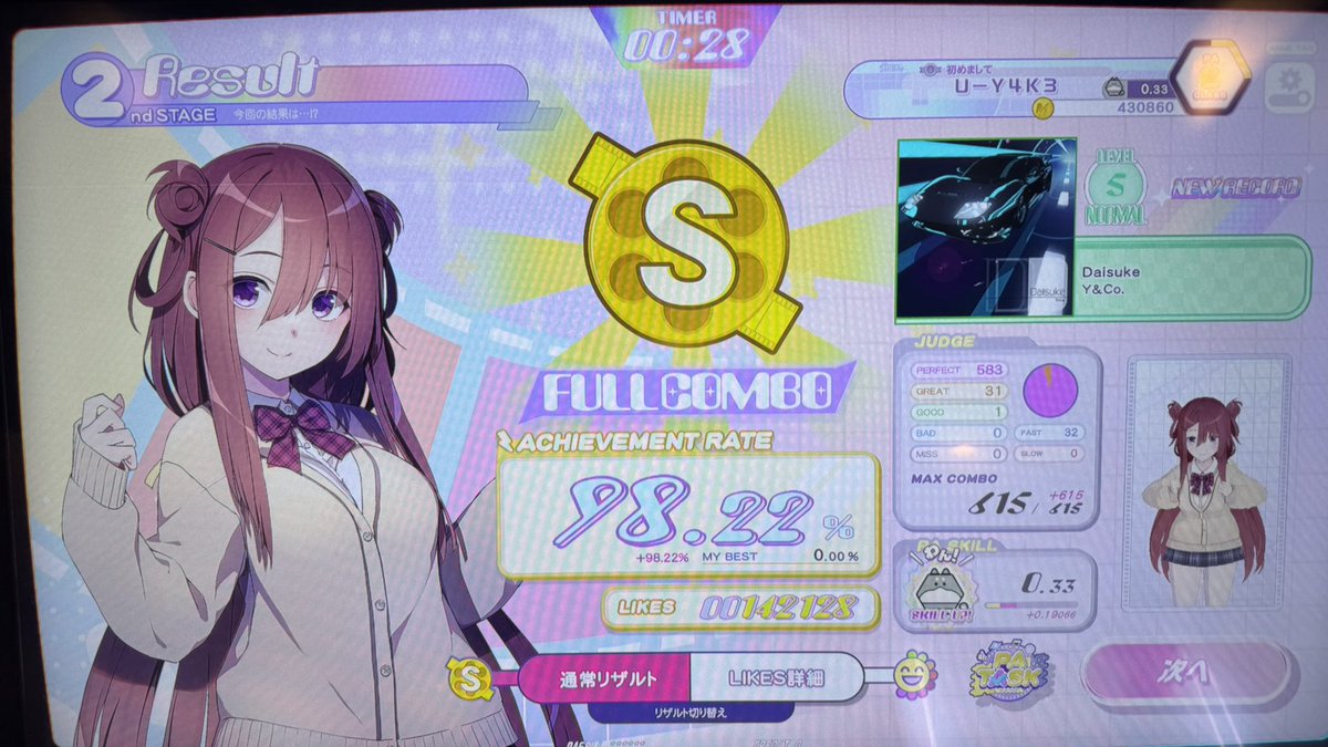 U_Y4K3's tweet photo. ポラリスコード初プレイ
爪痛い😖 https://t.co/jDJAhsVQoL
