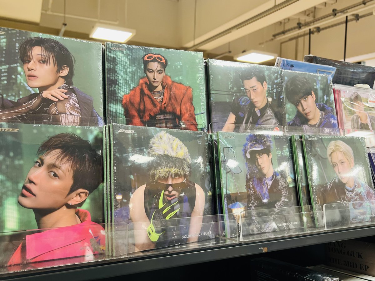 ATEEZ】 『#GOLDENHOUR_Part5』 日本公式輸入盤 DIGIPACK VER.のみ