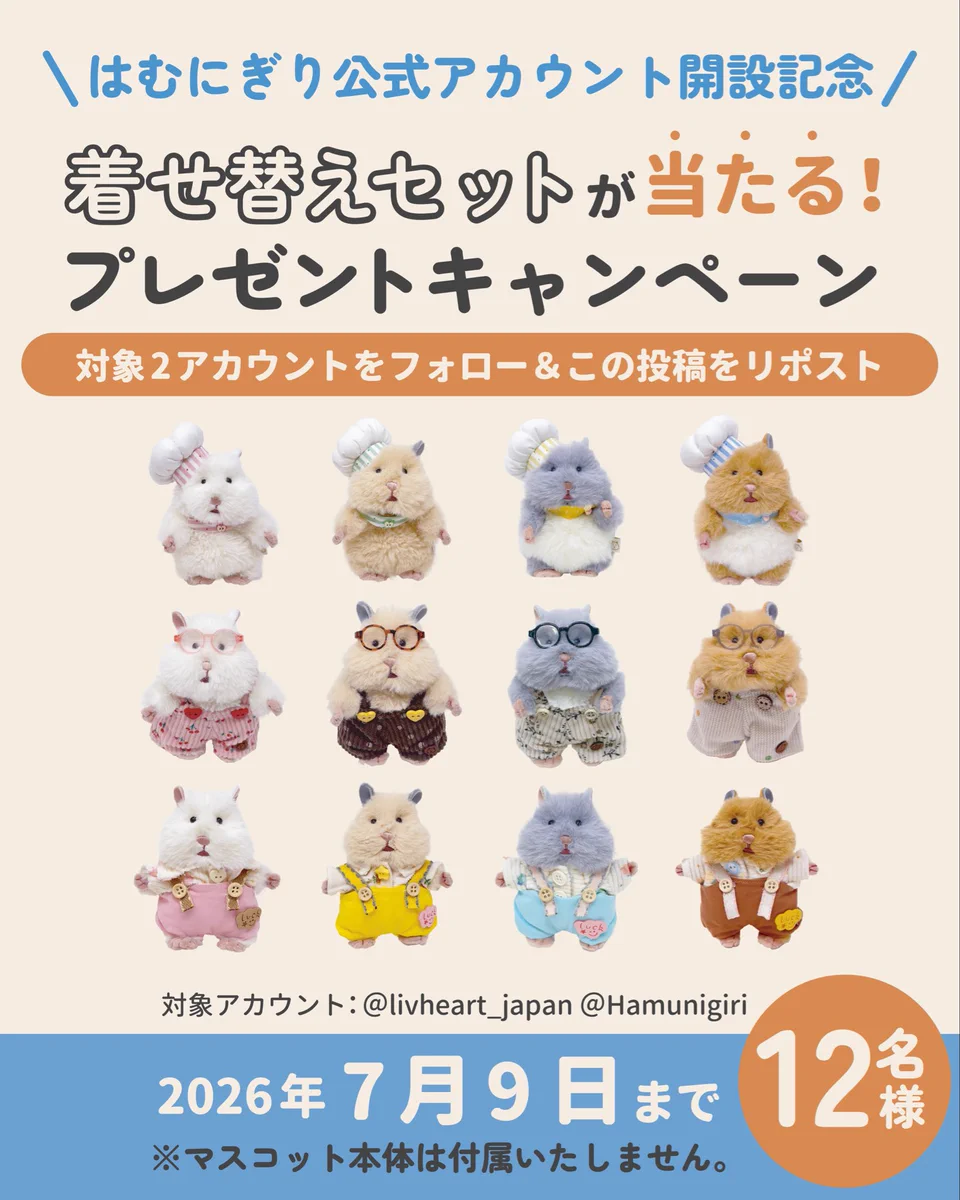 【はむたぬき様】　着せ替えぬいぐるみお支払いページ りぶはあと on X: 