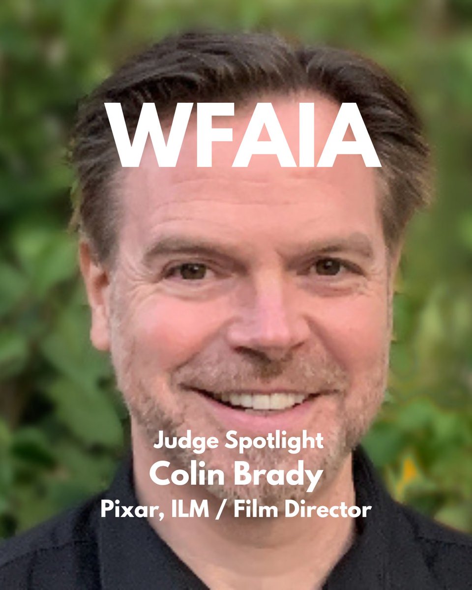 WFAIA_Tokyo's tweet photo. 【WFAIA 審査員紹介】

Colin Brady氏✨

Colin Brady氏は、Pixarおよび
Industrial Light & Magic（ILM）で
リードアニメーター、アニメーションディレクター、
スーパーバイジングアニメーターとして
活躍してきたアニメーター／映画監督です。

『Toy Story』
『Toy Story 2』
『A Bug's Life』
『Men in Black II』
『Hulk』
『Hugo』
など、
数多くの著名作品に携わってきました。

そんなColin Brady氏が
WFAIA の審査員です！

あなたの作品が
一流の監督に評価されるチャンス🔥

応募締め切りは7/31
まずは固定ポストから
事前エントリーして下さい💫
#WFAIA2026