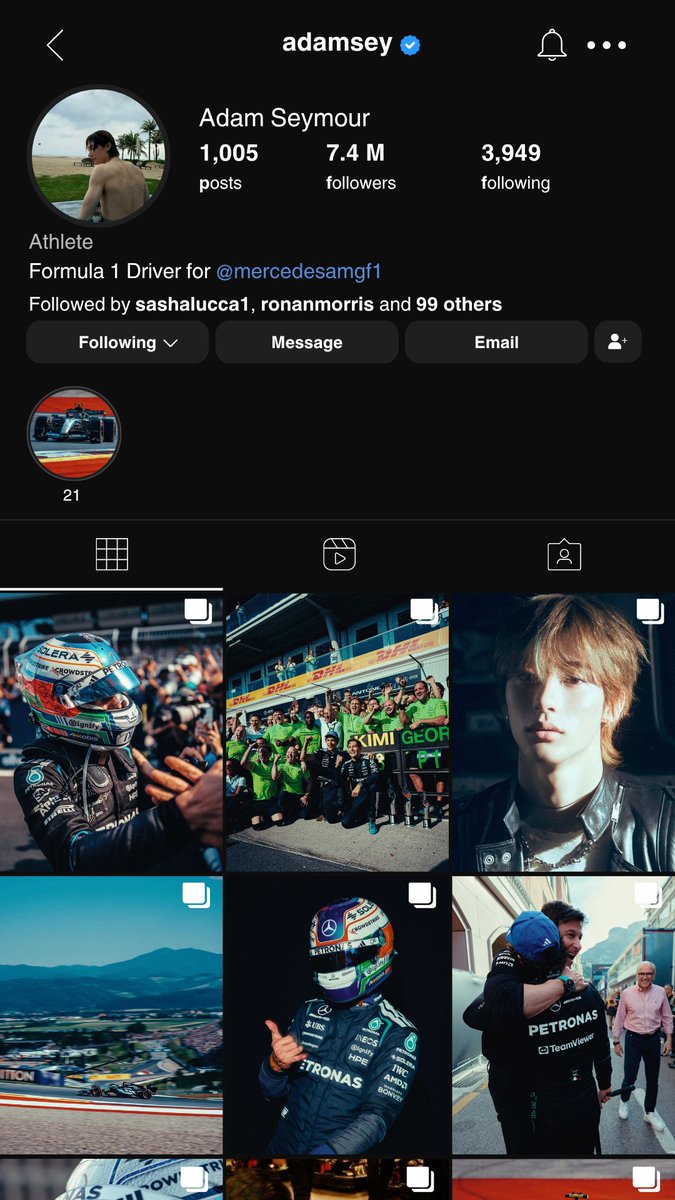 haumkillazz's tweet photo. #tonseok f1 au https://t.co/A1lbIcz58s