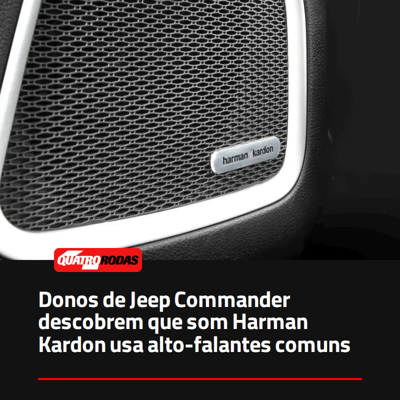 quatrorodas's tweet photo. Compradores de Jeep se frustram ao saber que equipamento de som de seus carros é premium apenas no projeto e vão à justiça
https://t.co/kX2dXHbbLe https://t.co/7XXUKWJ0jI