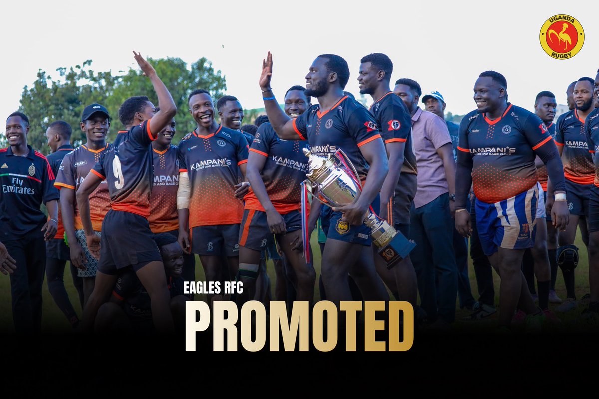 UgandaRugby's tweet photo. Into the Premiership.💫🏆

Two teams @Storm_rfc_ug and @RfcEagles will join the 2027 Uganda Rugby Premiership following their qualifications through the Promotional Playoffs.

#Ugandarugby https://t.co/nAcSRrdjln