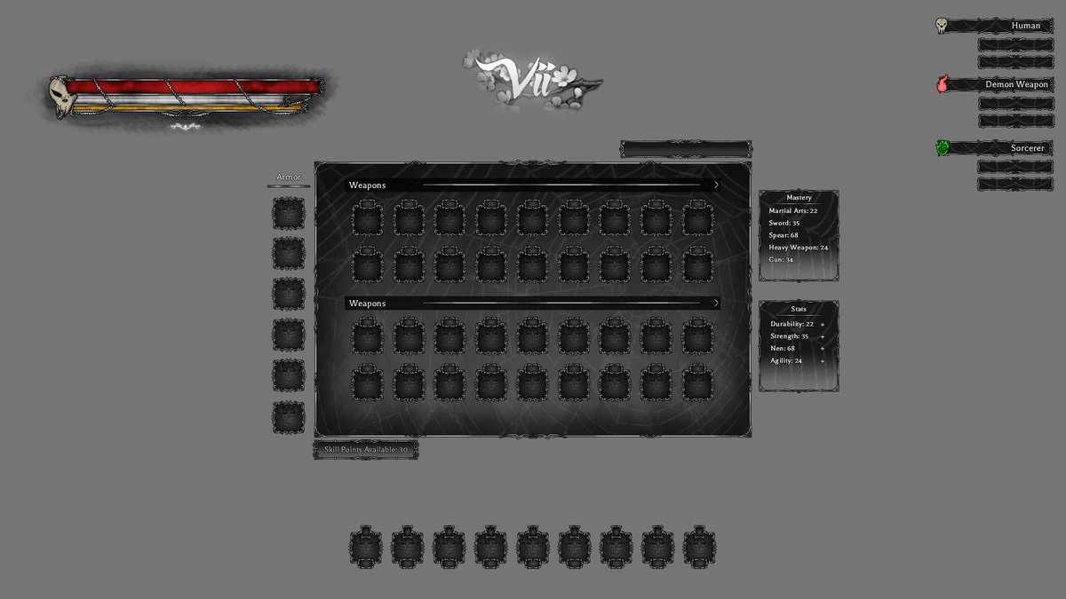 LostArtist_Vi's tweet photo. UI for sale, Souleater UI
#ROBLOX #Roblox #RobloxStudio #RTC #UserInterface #RobloxUI #robloxGFX #robloxart #RobloxDev #pixelart https://t.co/bGNyLFTvfJ