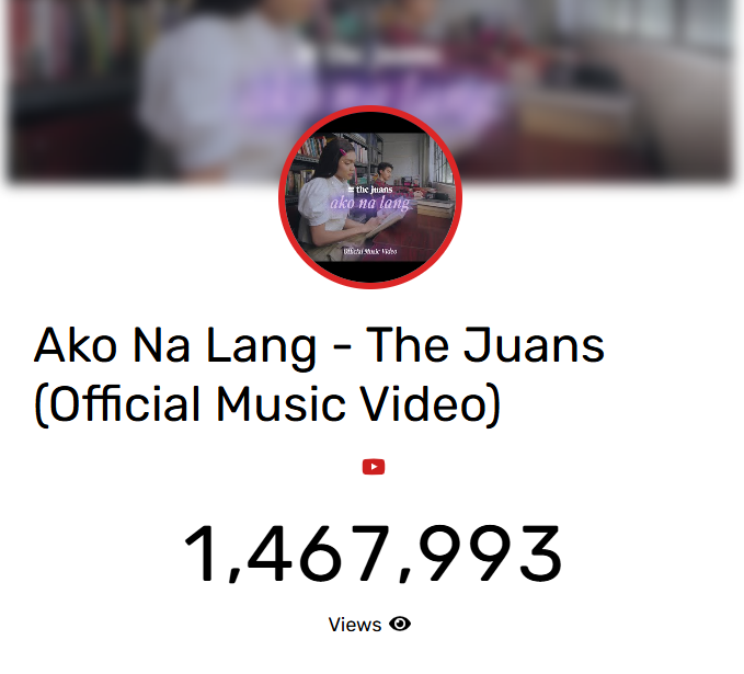 BresnyrUnited_'s tweet photo. Let's go for 1.5 MILLION views for AKO NALANG MV!
@TheJuans_BAND

#BRESNYR 
⬇️⬇️
https://t.co/GPonTgIU1b https://t.co/DAxuK4C0F5