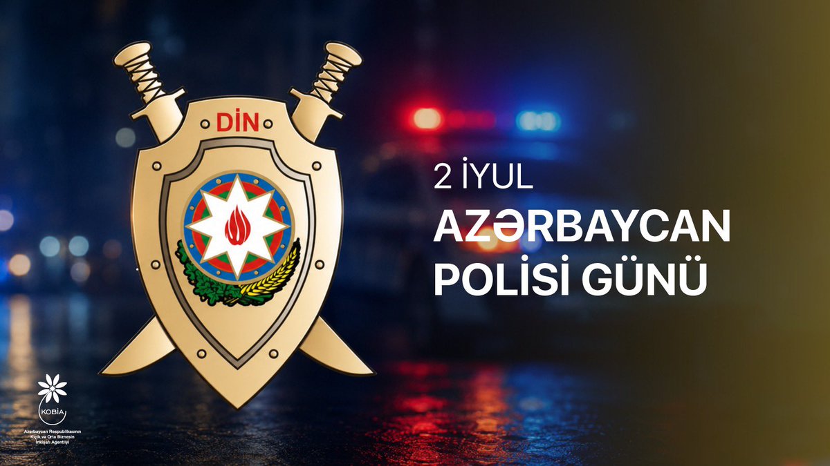 MammadovOrkh's tweet photo. Qanunun aliliyinin, ictimai asayişin və təhlükəsizliyin təmin olunmasında mühüm xidmətləri olan daxili işlər orqanlarının əməkdaşlarını 2 İyul – 🇦🇿#AzərbaycanPolisiGünü münasibətilə təbrik edir, möhkəm cansağlığı və şərəfli xidmətlərində uğurlar arzulayırıq.

#PolisGünü #108il https://t.co/KNs7tnl6s9
