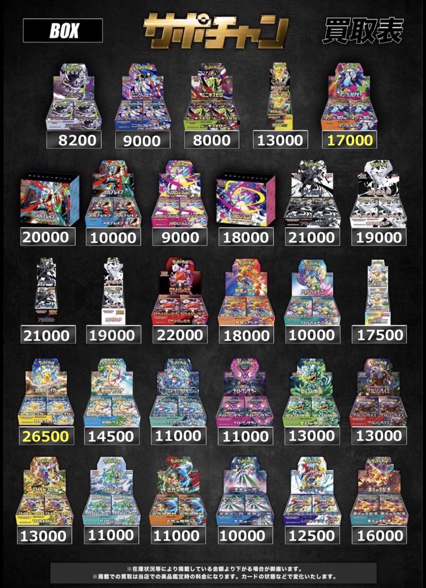 Post by サポートチャンス大阪日本橋本店 on X: 未開封BOX