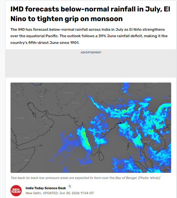 AmiSri's tweet photo. The country is facing an unprecedented rainfall deficit and a growing water crisis, yet no politician seems to be talking about it.

I wonder what their duty is. Is it just to contest elections? https://t.co/T1b3O6zHfh