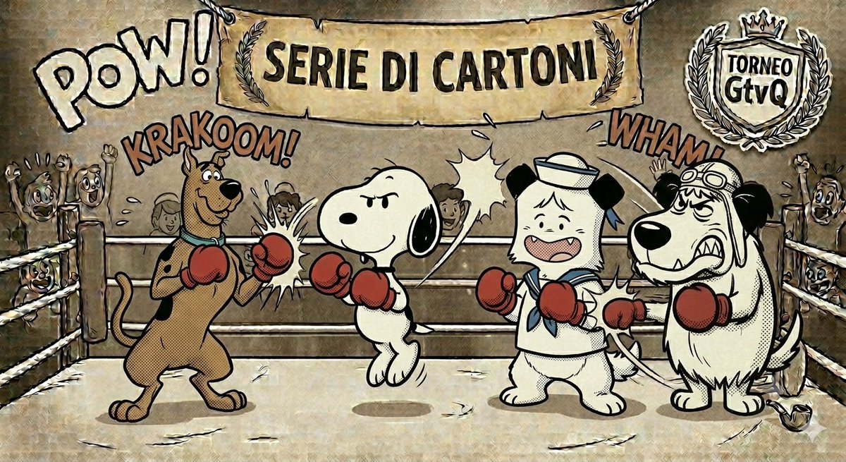 GenTVquadrata's tweet photo. #2luglio
TORNEO #SerieCartoni
💥4º incontro
vota anche incontri
1º 2º 3º qui su profilo
CHI VINCE?
scegli tra questi e scrivi il nome
#ScoobyDoo
#Snoopy
#Spank
#Muttley
non c'è una logica
Il più votato VINCE e passa turno
domani #3luglio nuovo incontro https://t.co/vMs7LZyknD